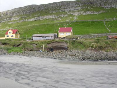 Excavation in Response to Erosion of Coastline