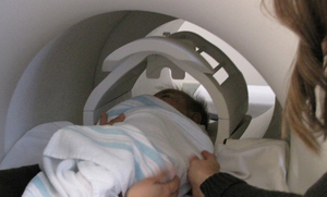 Baby in MRI