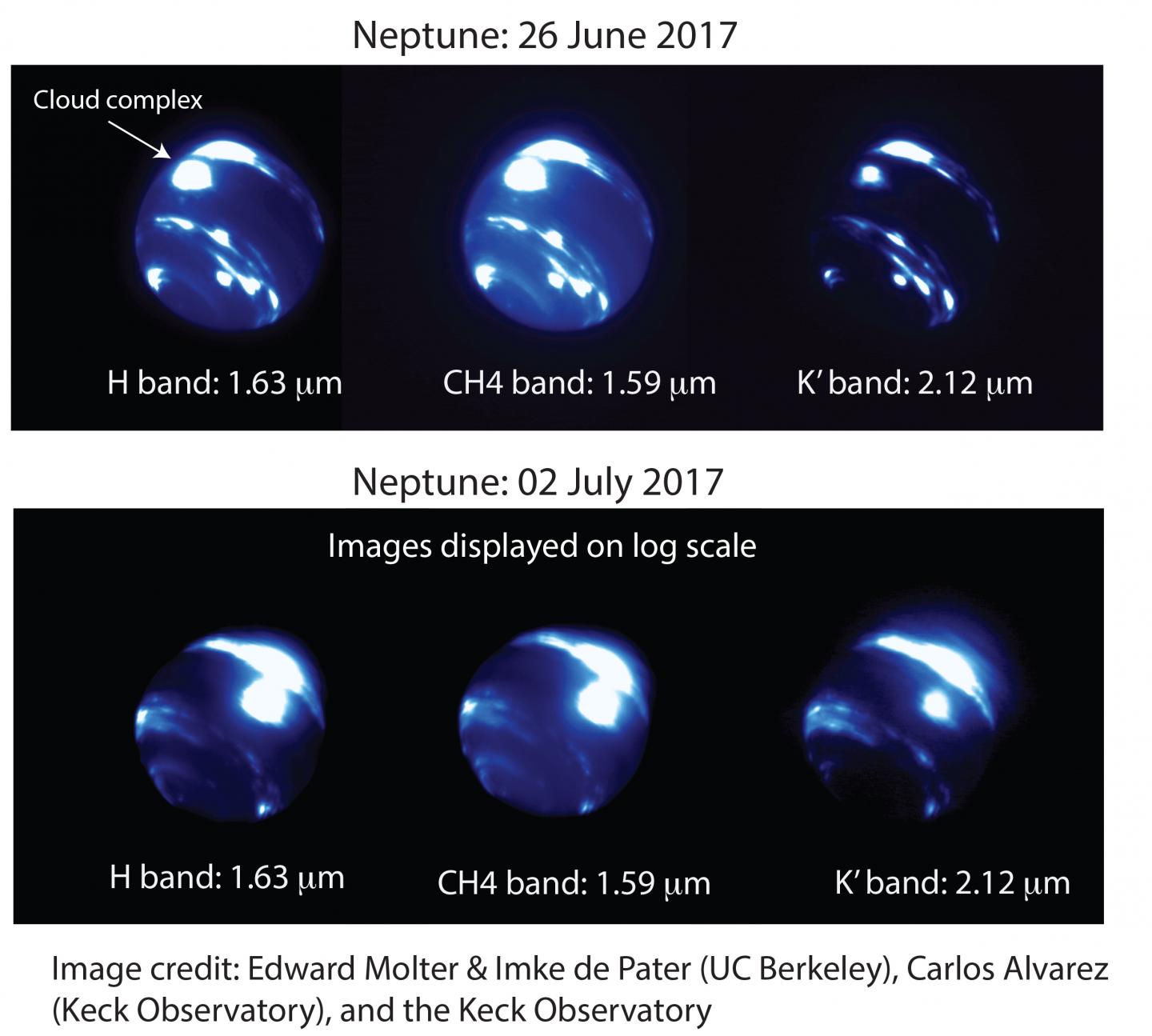 New Storm Cloud on Neptune