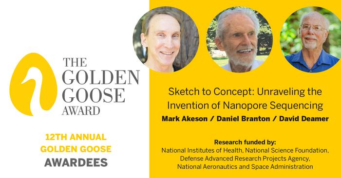 Golden Goose Award Announces 2023 Awardees for Discoveries in DNA Sequencing Technique, A Bacteria-Inspired Method that Saves Crops and Chicken Pedigree Lines