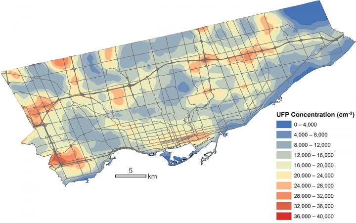 Air Pollution Across Toronto