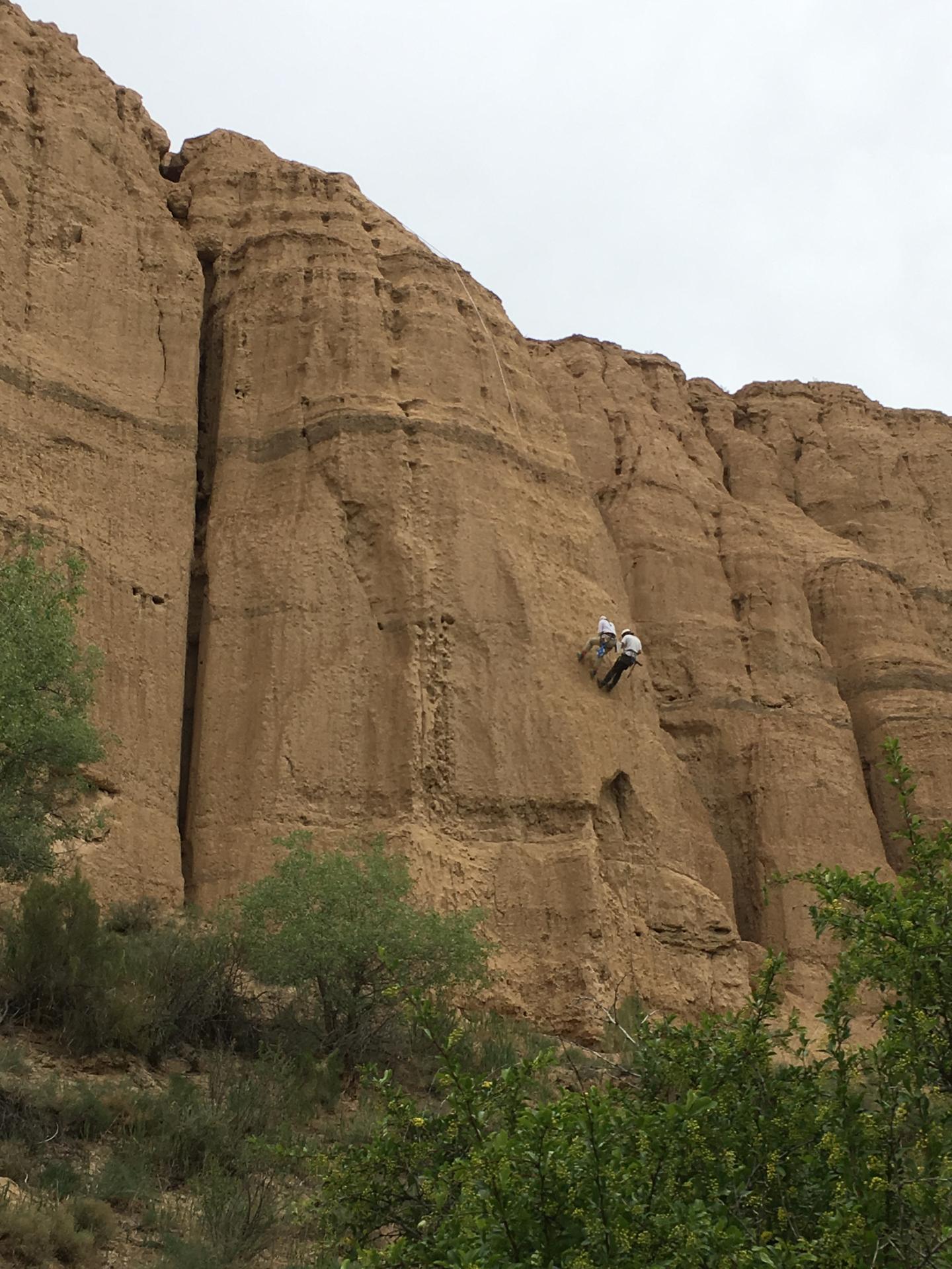 Abseil at Chary Canyon