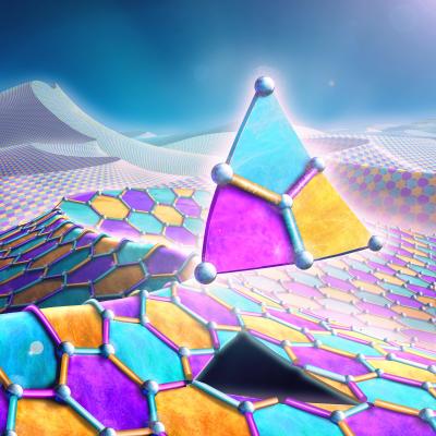 Topologically Encoded Qubit