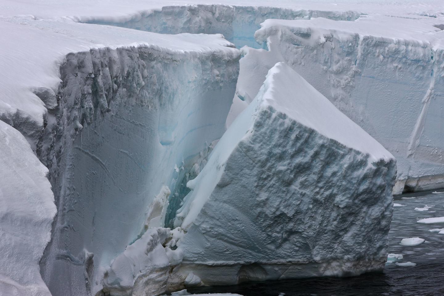 Sea Ice Loss Triggers Ice Shelf Collapse