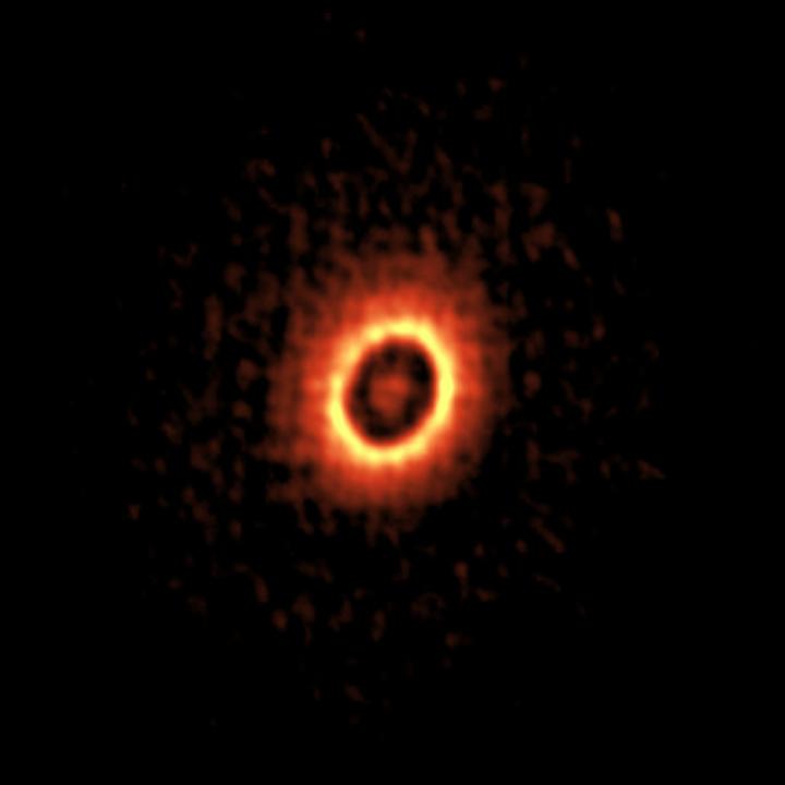 ALMA Image of the Dusty Disk around the Young Star DM Tau