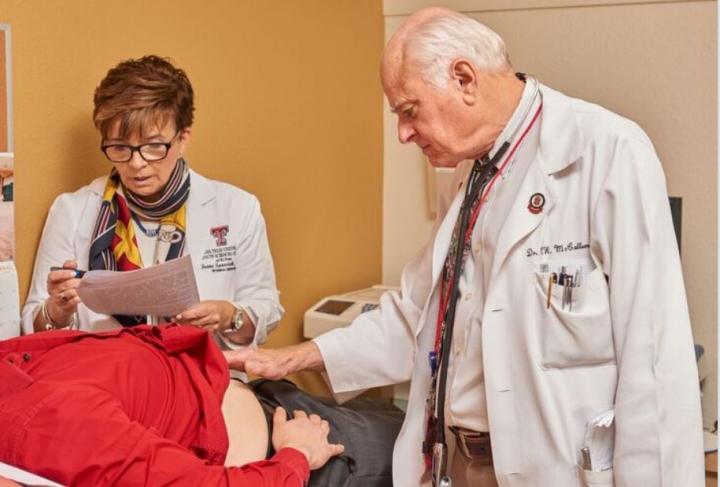 Irene Saroiek, M.D., and Richard McCallum, M.D.,  	Texas Tech University Health Sciences Center El  