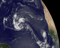 GOES-13 Sees Tropical Depression 14