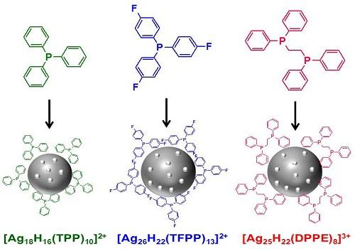 Silver Nanoclusters a Variety of Structures