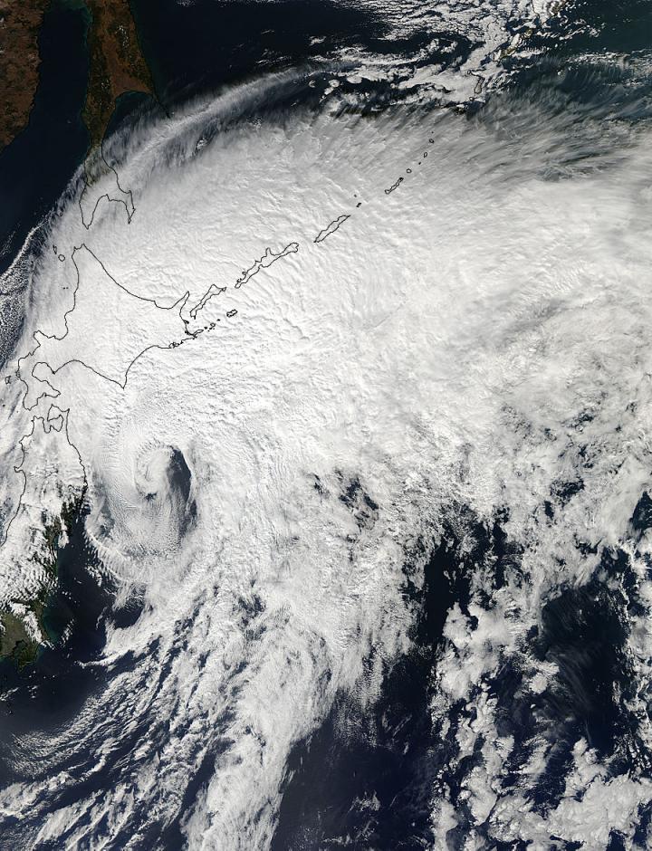 MODIS Image of Vongfong