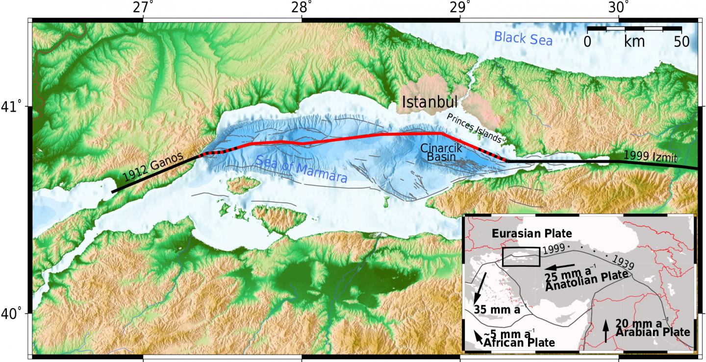 North Anatolian Fault Zone [IMAGE] EurekAlert! Science News Releases