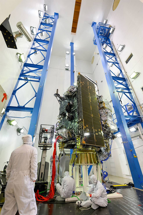 The testing of NOAA's GOES-U satellite