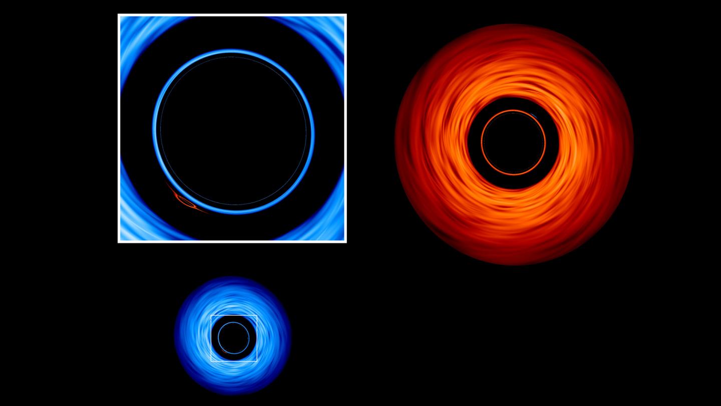 Face-on View of Black Hole System