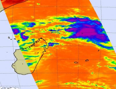 NASA's Infrared Look at Tropical Cyclone 16S