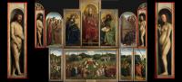 The Ghent Altarpiece Open, Zoomed in on the Region of Interest