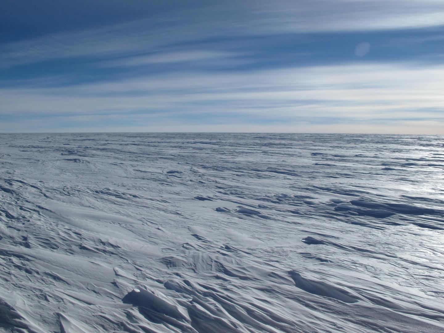 Windswept East Antarctic Plateau