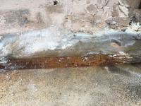 This Image Shows the Corrosion of Metals in an Urban Storm Drain Caused by Road Salt