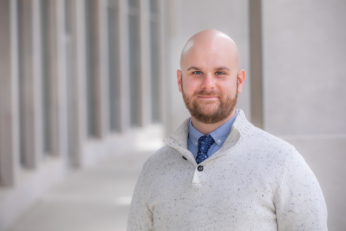 Clayton Thomas, Assistant Professor of Teaching in the Department of Management and Entrepreneurship at ISU.