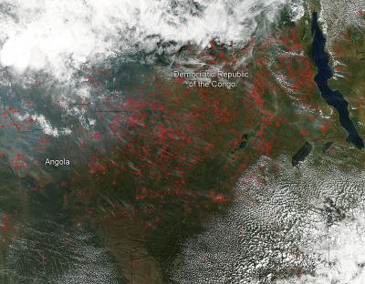Agricultural Fires in Central Africa