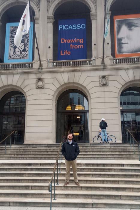 Ben Gervasi attended the Midwest Art History Society Conference in Chicago