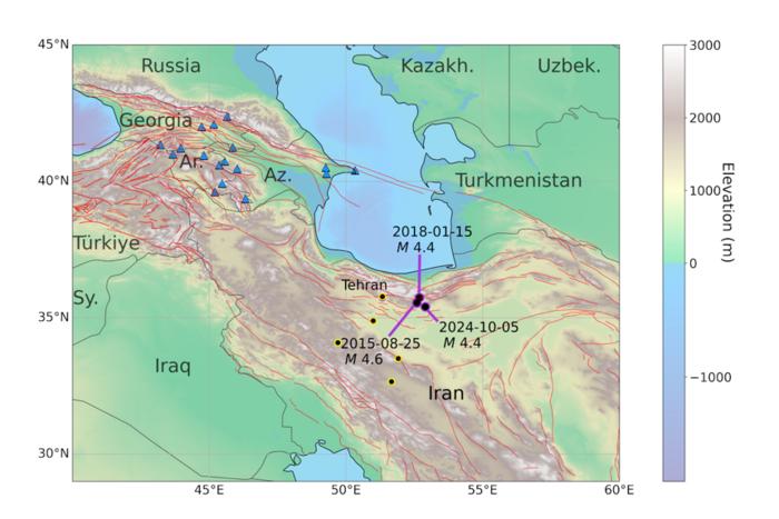 Geography of the region of interest