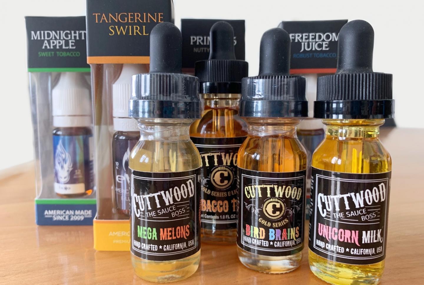 Enticing e-Juice Flavors