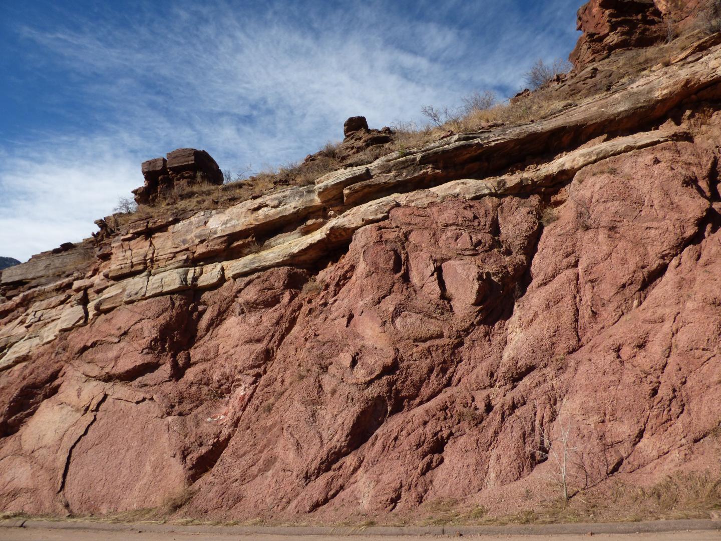 Exposure of the Great Unconformity