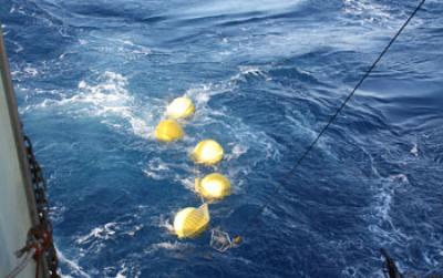 Current Meter and Chain of Floats