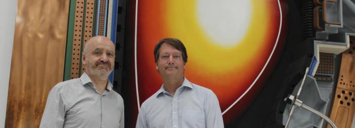 Physicists Raffi Nazikian and Craig Petty, DOE/Princeton Plasma Physics Laboratory 