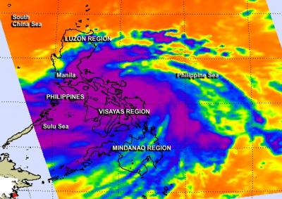 AIRS Image of Rammasun
