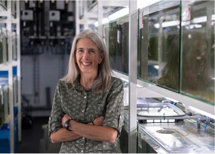 Prof. Dr. Catherine Peichel from the Institute for Ecology and Evolution at the University of Bern.