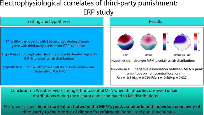 Electrophysiological correlates of third-party punishment: ERP study