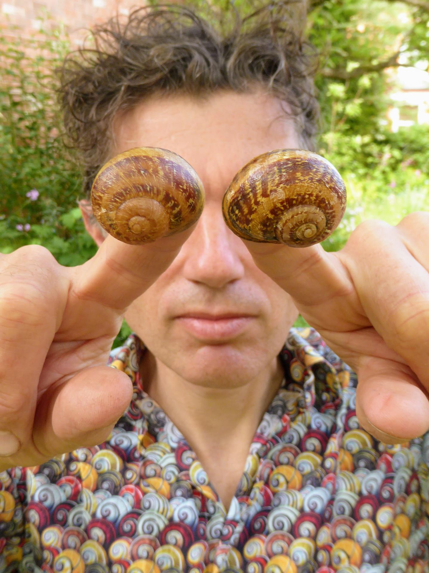 Angus with Snails