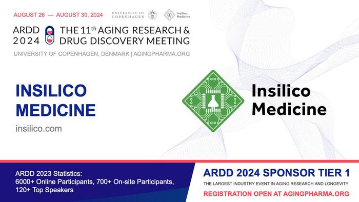 Announcing Insilico Medicine as Tier 1 Sponsor of ARDD 2024