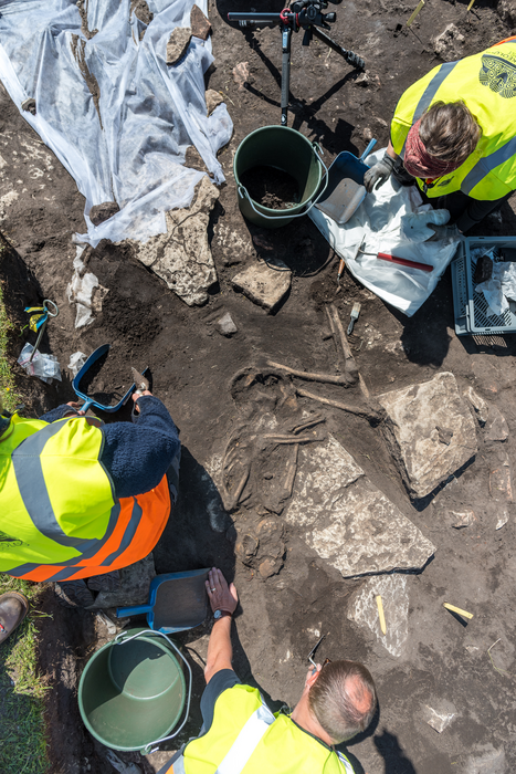 Sandby borg archaeological excavations