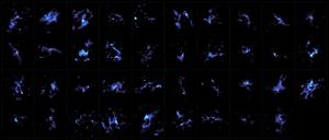 Dust emission maps for 39 IRDCs