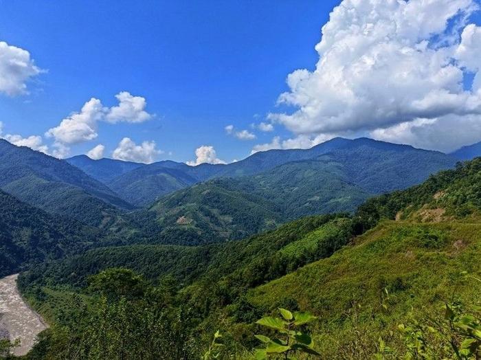 A view of Siang Valley
