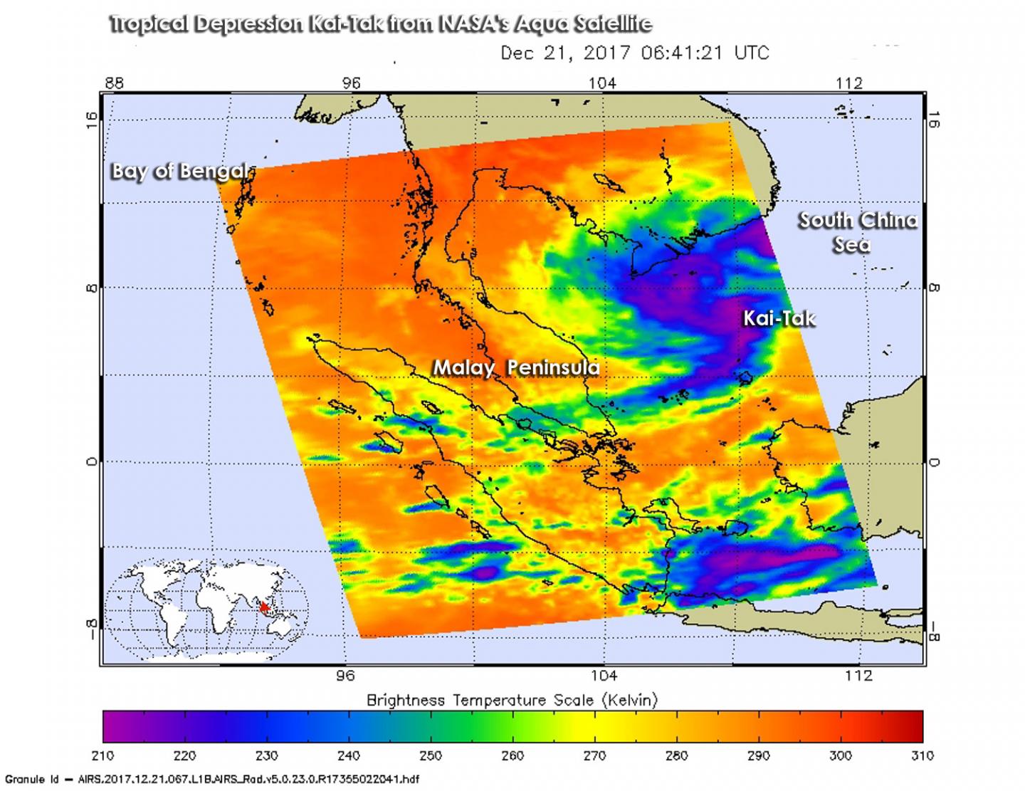 Kai-Tak: Infrared View