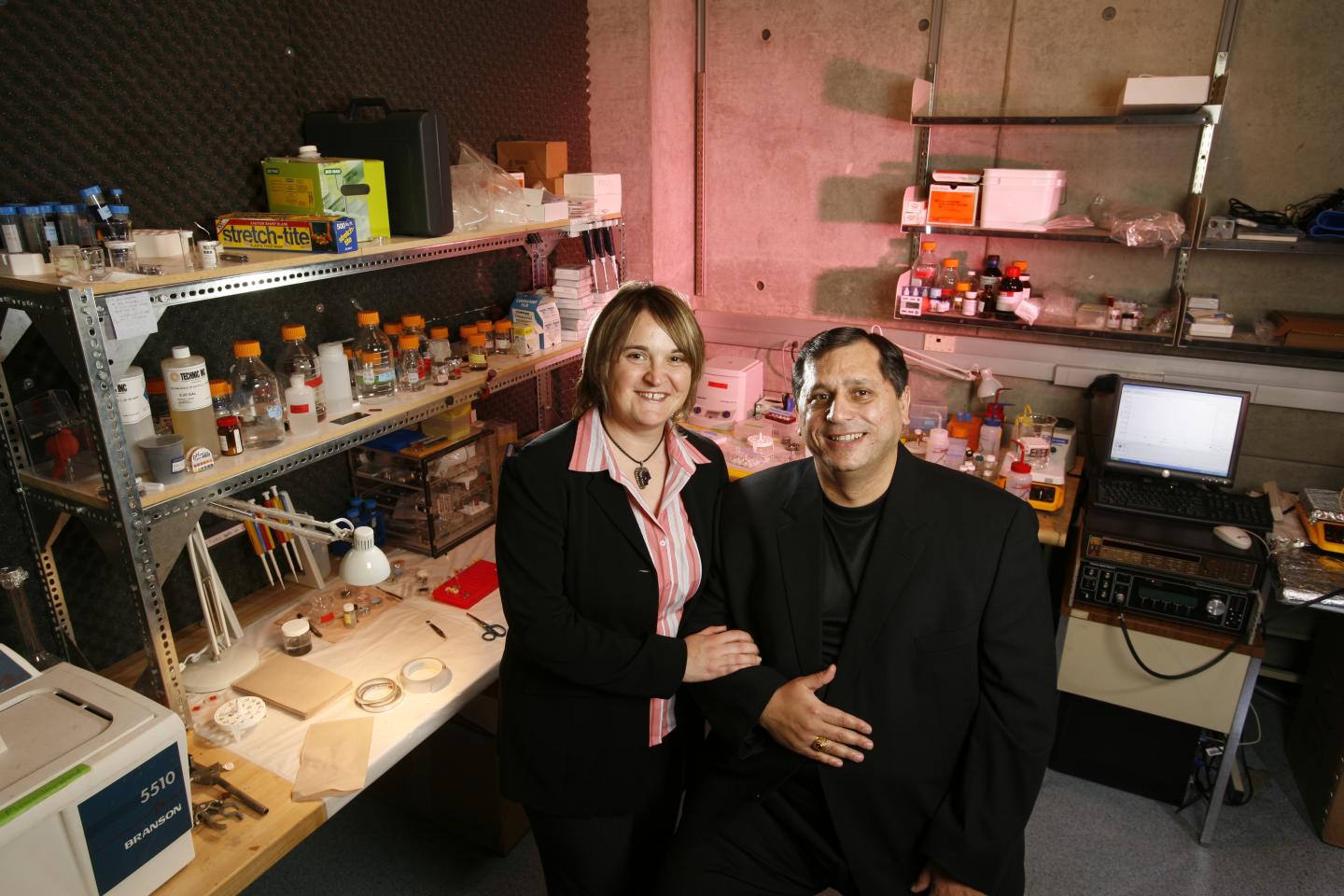 Cengiz Ozkan and Mihri Ozkan