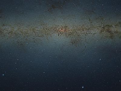 VISTA Gigapixel Mosaic of the Central Parts of the Milky Way