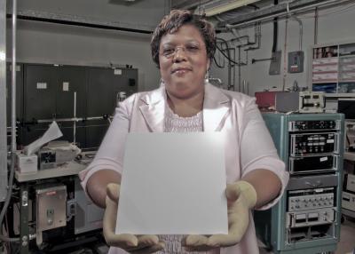 Material with a Lotus Coating