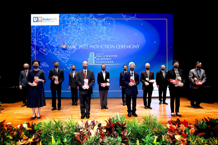 Outstanding clinical faculty inducted into Duke-NUS Hall of Master Academic Clinicians