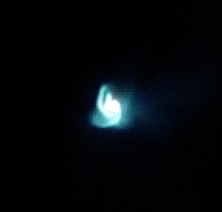 Simulation Shows Heated Gas