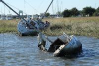 Derelict Vessels Charleston SC Harbor