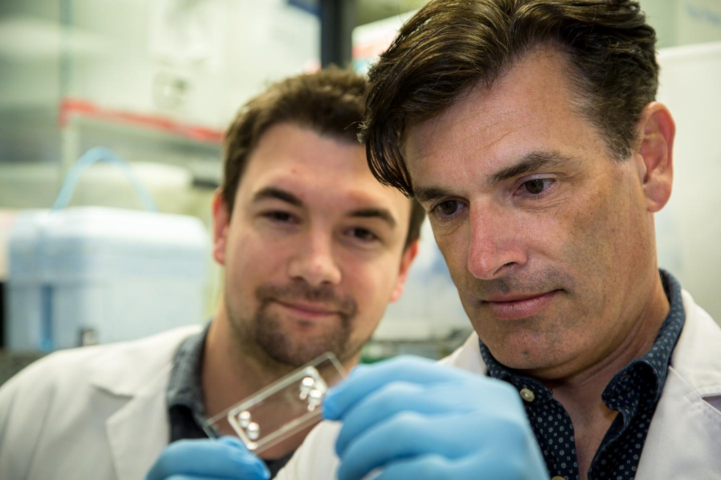 Dr Crispin Szydzik and Dr Warwick Nesbitt