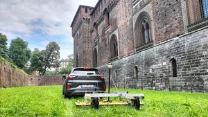 Ground-penetrating radar reveals new secrets under Milan's Sforza Castle