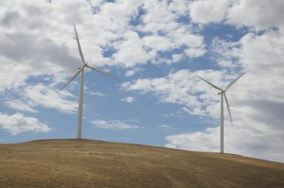 Wind Farm, Columbia River Gorge, USA