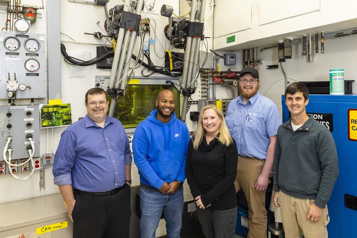 ORNL Radiochemical Engineering Development Center team members