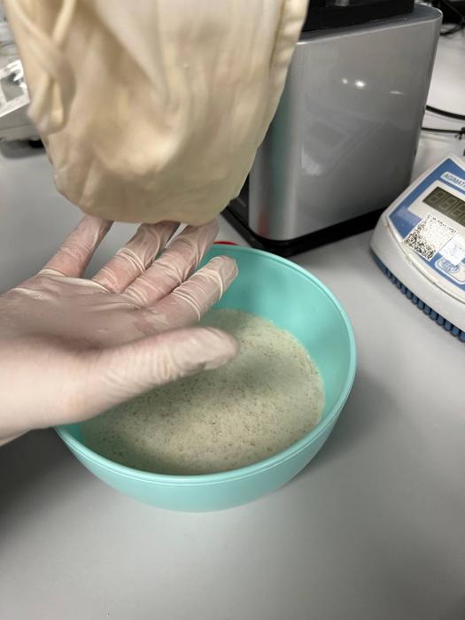 The milk was filtered through [IMAGE] | EurekAlert! Science News Releases