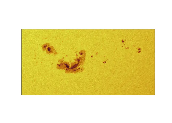 Big sunspot in 'white light'