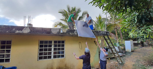 Solar installation in Puerto Rico